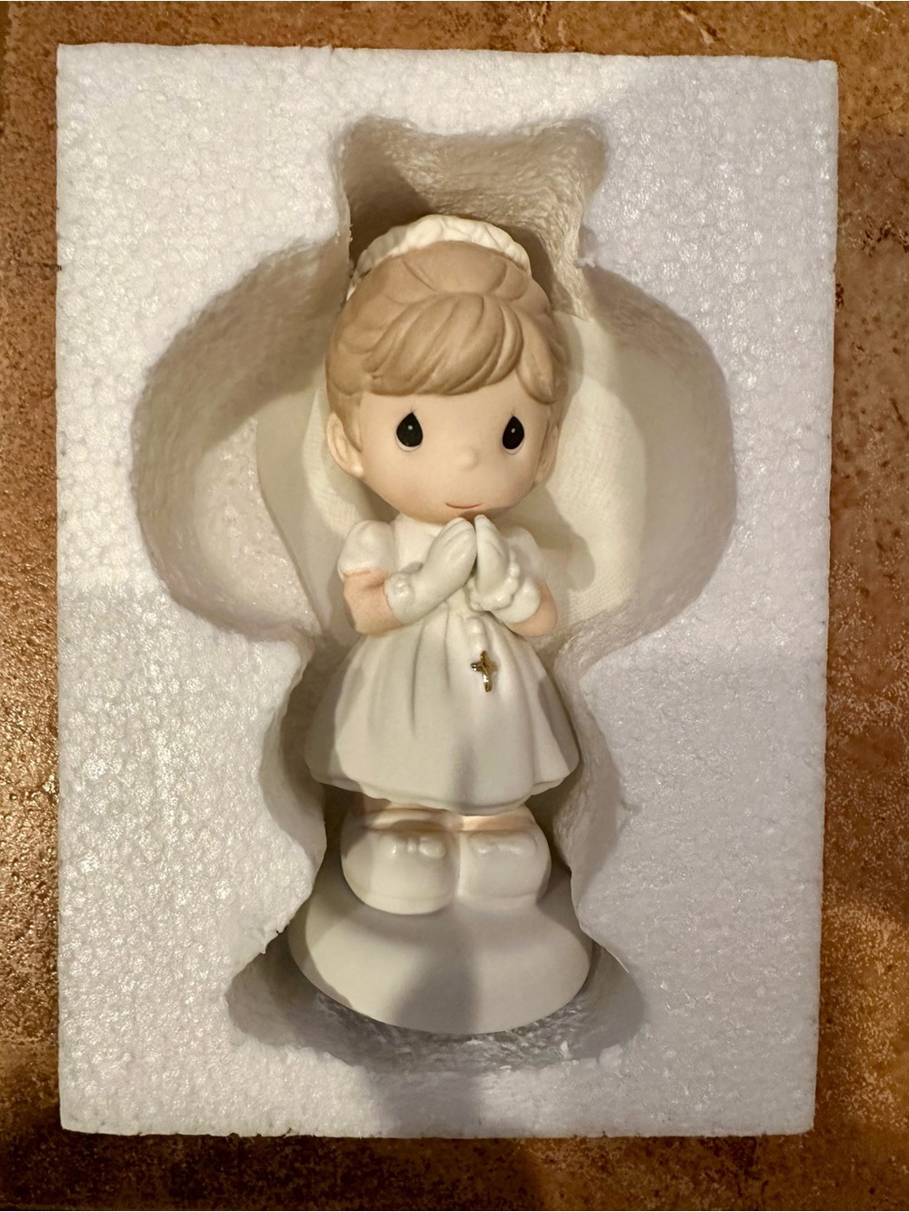 Precious Moments Communion Girl Figurine